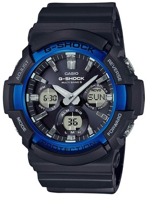 日本正版 CASIO 卡西歐 G-Shock GAW-100B-1A2JF 男錶 手錶 電波錶 太陽能充電 日本代購