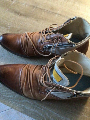 【大碼中古鞋合集】Vintage中古廢土機車短靴（持續更新）