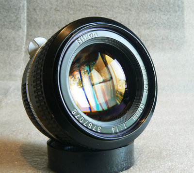 【悠悠山河】*收藏級* 稀有小K版--Nikon Nikkor 50mm F1.4 發色漂亮 成像銳利 N家最優標頭