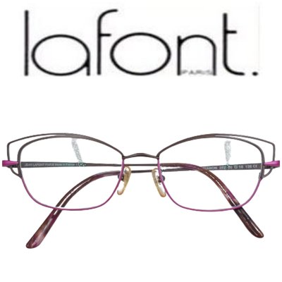 【皮老闆】二手真品  Lafont  金屬 鏡框 法國 製 眼鏡2
