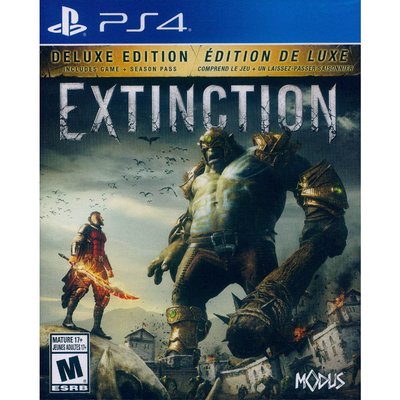 (現貨全新) PS4 絕滅殺機 豪華版 英文美版 Extinction Deluxe Edition