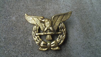 早期銅質老鷹徽章--美國--帽徽