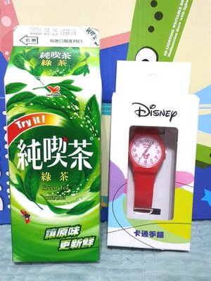 (快速出貨)娃娃機商品 正版 台灣製 迪士尼 卡通手錶 日常防水 紅色 兒童 手錶 米老鼠 米奇 米妮(禮物、生日禮物)