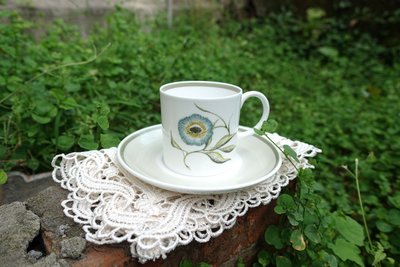 【Sunshine Antiques】Susie Cooper - Katina 英國骨瓷 下午茶 杯組 咖啡杯 茶杯