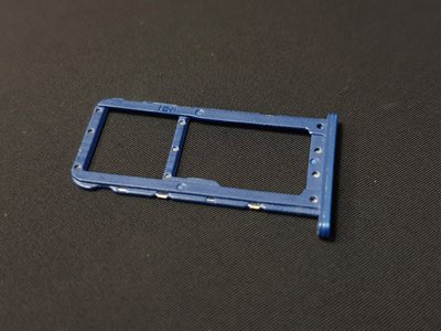 ☘綠盒子手機零件☘華為 nova 3e 原廠sim記憶卡卡托(藍) 拆機新品