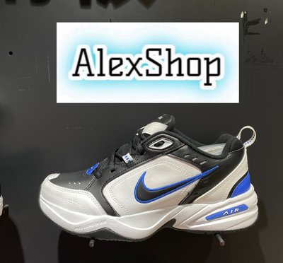 艾力克斯 NIKE AIR MONARCH IV 男 415445-002 黑白藍 老爹鞋 復古休閒鞋 X5