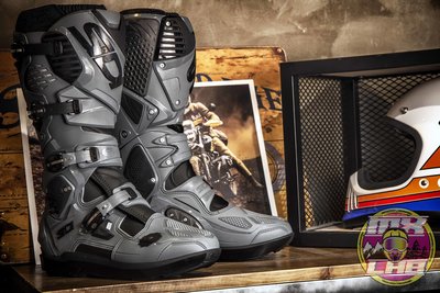 𝕸滑胎實驗室𝖃 Sidi® Crossfire 3 SRS 車靴 越野靴 防摔 灰色 越野 滑胎 林道 限量