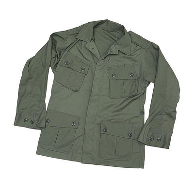 創客優品 越戰軍綠TCU一代作戰夾克上衣軍迷男襯衫野戰風衣外套OG107非M65HW2090