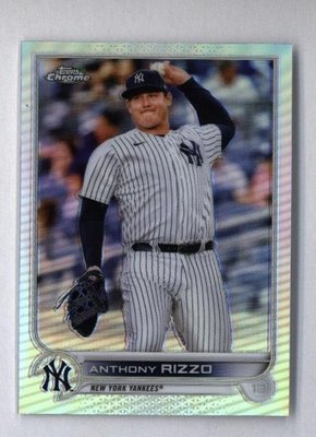 亮卡 2022 Topps Chrome Refractor #73 Anthony Rizzo Yankees