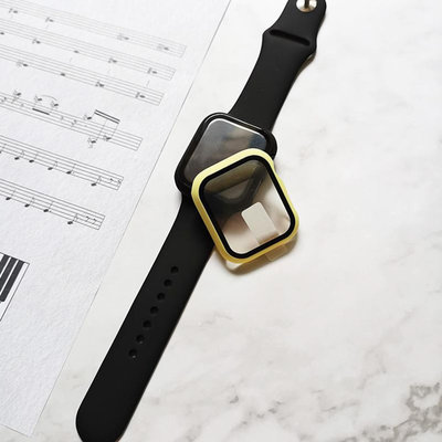 蘋果 Apple Watch 蘋果手錶錶殼 38mm 42mm 40mm 44mm 41mm 45mm 錶殼 黑邊錶殼