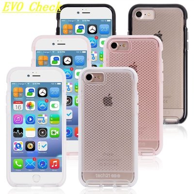 【熱賣精選】tech21EVO check格紋款 iphone8Plus手機殼iPhone 7/8官方保護套