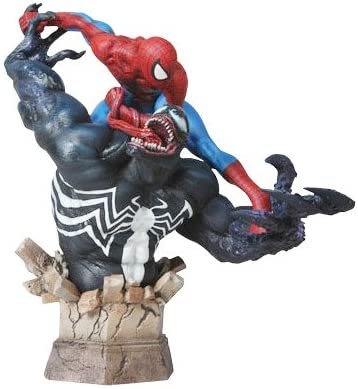 八田元氣小棧:Sideshow Marvel電影蜘蛛人之Spider-man VS Venom 蜘蛛人大戰毒牙雕像場景組
