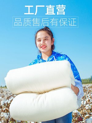 新疆棉被純棉花被芯棉絮鋪床墊全棉被子冬被加厚保暖棉胎墊被褥子