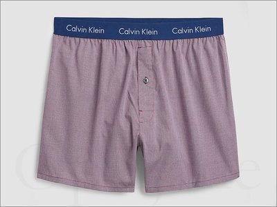 Calvin Klein 男內著 CK 卡文克萊  真品素面 純棉 寬鬆 四角褲 平口褲 內褲 XL號 愛Coach包包