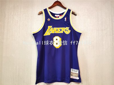 科比·布萊恩（Kobe Bryant）洛杉磯湖人隊8號 球衣 98全明星版  紫色