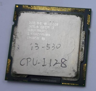 【冠丞3C】INTEL i3-530 1156腳位 CPU 處理器 CPU-I128