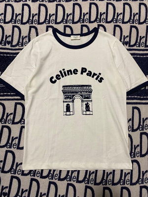 自用閒置Celine正品賽琳女士短袖T恤，澳門銀河專柜6