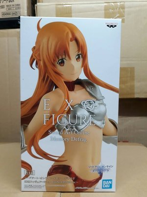 《潮流本舖》景品 BANPRESTO 代理版 EXQ SQ 刀劍神域 記憶重組 亞絲娜 比基尼盔甲