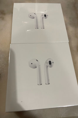 (全新未拆封蘋果公司貨)Apple AirPods 第二代 2022年生產版本 藍牙無線耳機(台灣公司貨)原價4190元