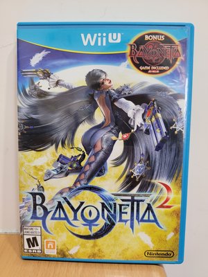 WiiU Wii U 美版 魔兵驚天錄 1．2 / Bayonetta 1．2 雙合輯