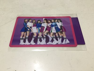 TWICE 日專one more time 專輯團卡