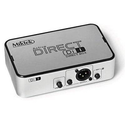《民風樂府》美國 Miktek DI-1 訊號轉換盒 音質出眾 功能便利 最超值的DI BOX 錄音作場都適用