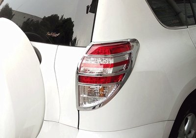 豐田 TOYOTA 2009-2013年 RAV4 後燈框 RAV4 尾燈框 RAV4 鍍鉻後燈框