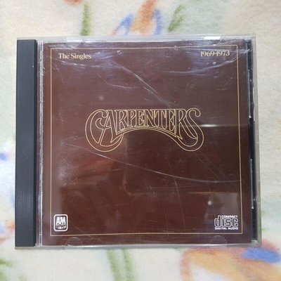 CARPENTERS(木匠兄妹)cd=THE SINGLES 1969-1973(1973年發行,日本版)
