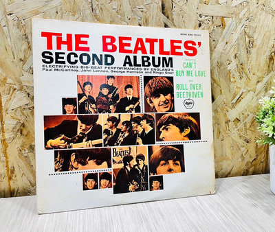 【JP.com】披頭四 日版黑膠 12吋LP The Beatles' Second Album EAS-70101