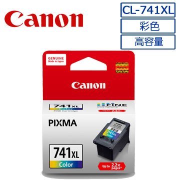 高雄-佳安資訊(含稅)CANON CL-741XL/741XL原廠彩色高量墨水匣 適用MG3670