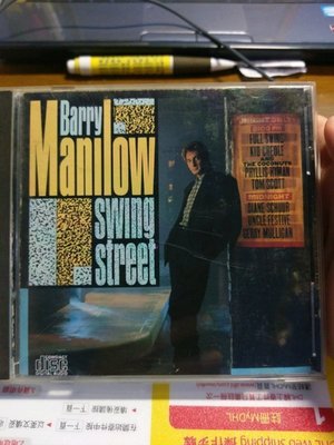 絕版 Barry Manlow 巴瑞曼尼洛 Swing street CD 專輯 美製