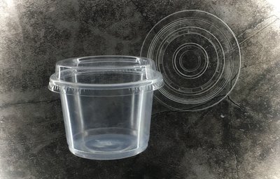 【50入】 300cc 厚高蓋＋布丁杯 PP盒 透明塑膠杯 調味料碗 外帶碗 冰淇淋盒 甜點杯 透明碗 烘培包裝餅乾