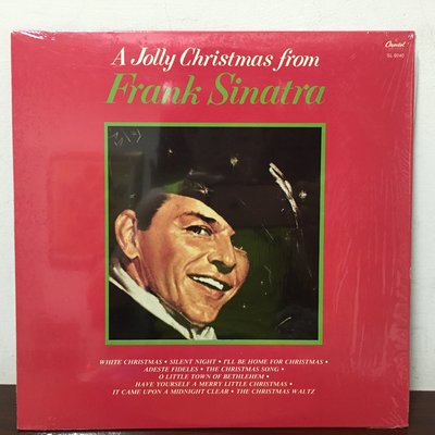 晨雨黑膠【爵士】美版/Frank Sinatra – A Jolly Christmas (1985)