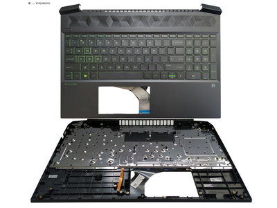 電腦零件適用惠普 HP 光影精靈6 15-EC C殼 TPN-Q229 C殼 鍵盤  更換鍵盤筆電配件