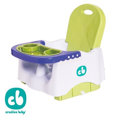 ☘ 板橋統一婦幼百貨 美國Creative Baby 創寶貝 攜帶式輔助小餐椅