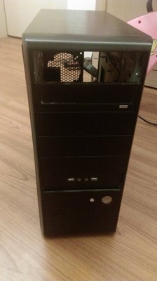 『二手品免運』NO.49 黑色 電腦外殼 桌上型電腦殼 case 二手電腦 主機