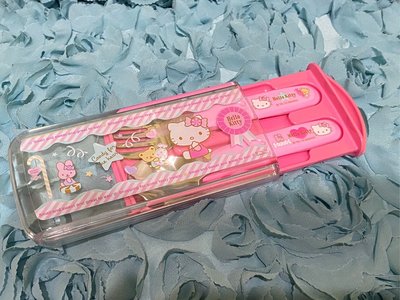 日本製 Sanrio Hello Kitty 餐具組（湯匙、叉子）原價420元