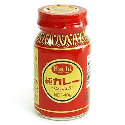 +東瀛go+ Hachi 蜂咖哩 哈奇咖哩粉 40g 罐裝 純咖哩粉 調理品 料理調味 日本必買 年貨.拜拜