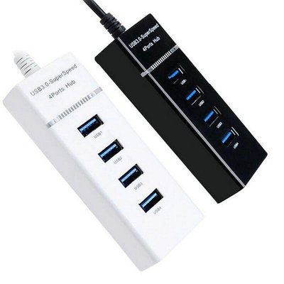 工廠直銷~電源線USB3.0HUB 4口3.0分線器 3.0集線器hub擴展器 極速usb電腦分線器