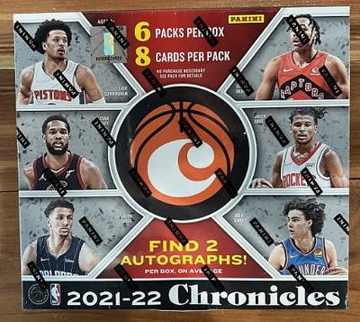 NBA 2021-22 Panini Chronicles Basketball 編年史系列 籃球卡 卡盒