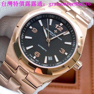台灣特價商務腕錶Vacheron Constantin江詩丹頓手錶 機械錶 縱橫四海系列 精品男士腕錶 經典簡約大氣三針