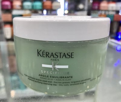 便宜生活館【洗髮精】卡詩 KERASTASE 胺基酸平衡淨化泥髮浴250ml 油性頭皮專用 全新公司貨