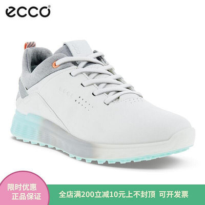 眾誠優品 ECCO愛步高爾夫女鞋 102903無釘款防水球鞋 S3系列情侶鞋新款 GF744