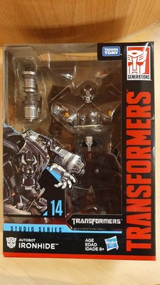 Hasbro 孩之寶 Transformers 變形金剛 SS14 Ironhide 鐵皮 模型 公仔 玩具 機器人 博派 6吋