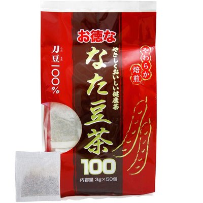 日本 刀豆茶 量販包 3g×50包 茶包 茶飲 飲茶 送禮 不含咖啡因 沖泡【全日空】