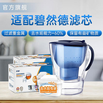 【現貨】官方正品適用碧然德濾芯德國BRITA過濾3.5L凈水壺家用凈化濾水器