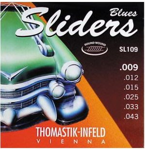 Thomastik Infeld奧地利手工電吉他弦 (Sliders系列: SL109 (09-43)電吉他弦