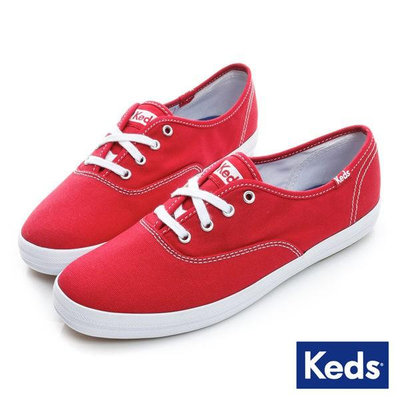 Keds 女款紅色經典帆布鞋-NO.KB5588