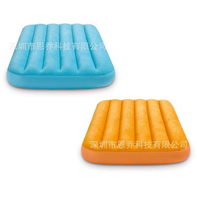 跨境熱銷充氣兒童床墊懶人充氣沙發墊加厚植絨床墊家用充氣床墊