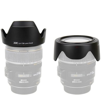 JJC Canon EW-73B遮光罩EF-S 17-85MM IS / 18-135MM IS / 18-135MM